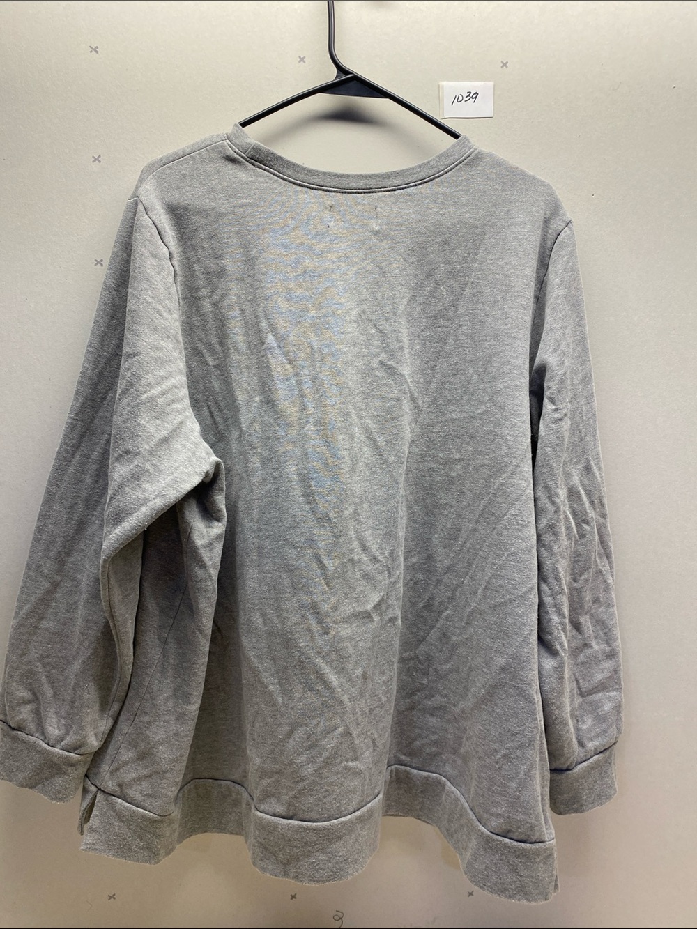 Lane Bryant Gray 'Spooky Season' Embroidered Crew Sweatshirt - Picture 4 of 9